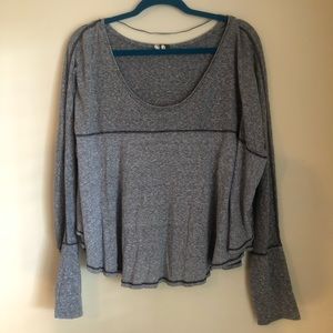 We The Free - Scoop Neck Relaxed Soft Sweater - S/L